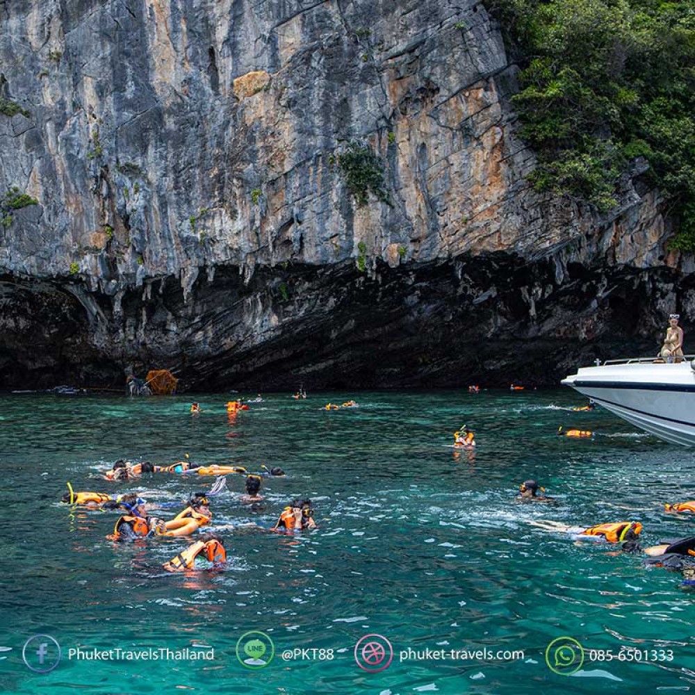 เกาะพีพี ปิเละลากูน เกาะไม้ใผ่