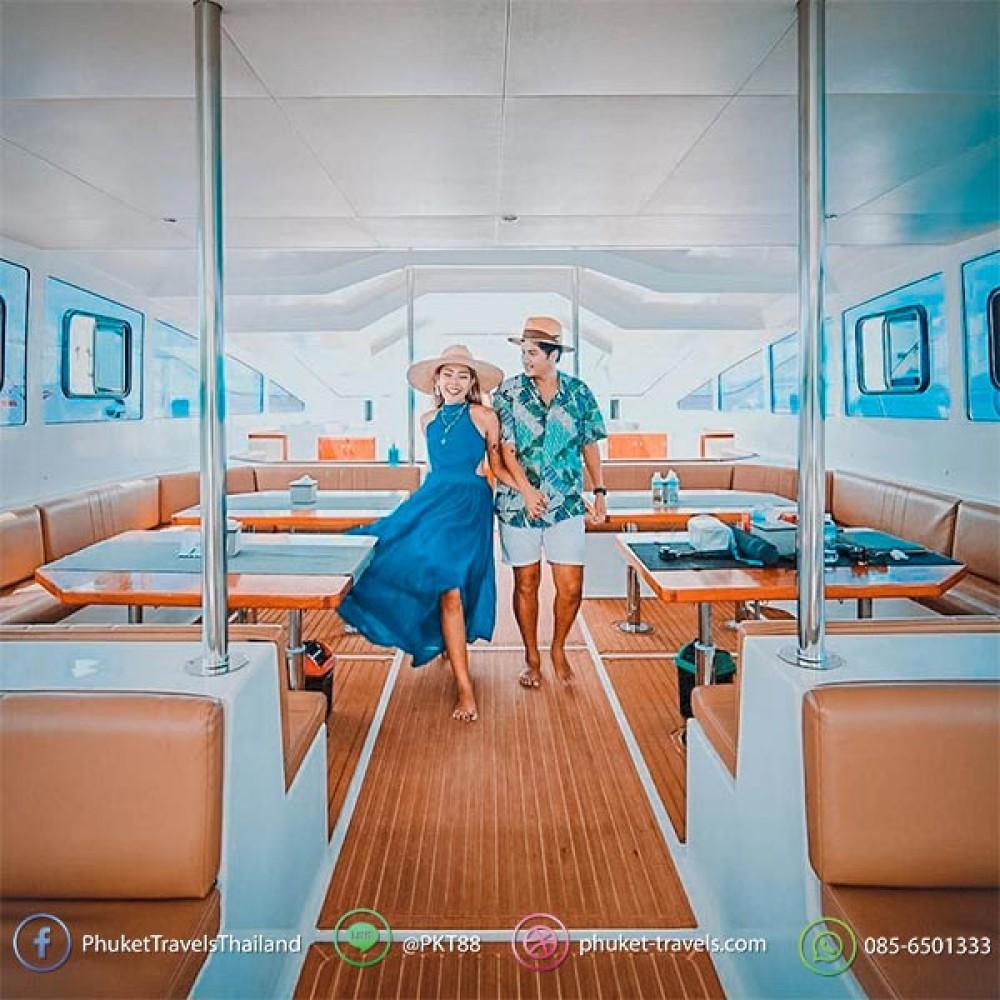 เกาะพีพี เกาะไม้ท่อน Speed Catamaran เกาะพีพี เกาะไม้ท่อน Speed Catamaran